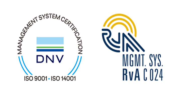 ISO9001認証証明書