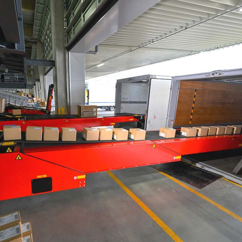 伸縮ベルトコンベヤ